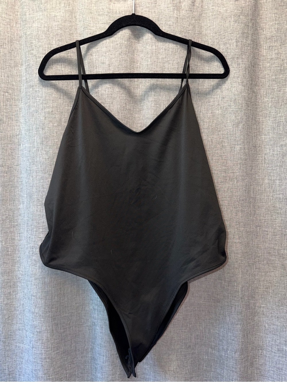 SHEIN Curve Black Bodysuit 4XL